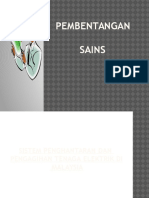 PEMBENTANGAN SAINS Power Point 2015