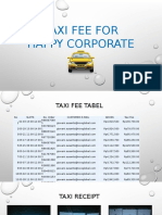 Taxi Fee For Corporate