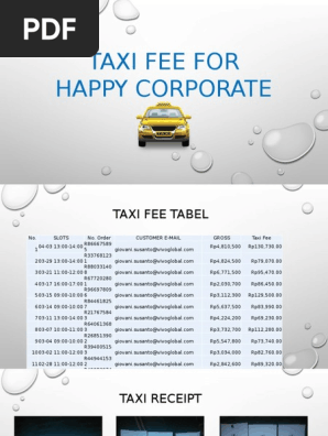Taxi Fee for Corporate