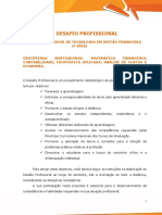 Desafio Profissiona - Tecnologia em Gestão Financeira 3 Série