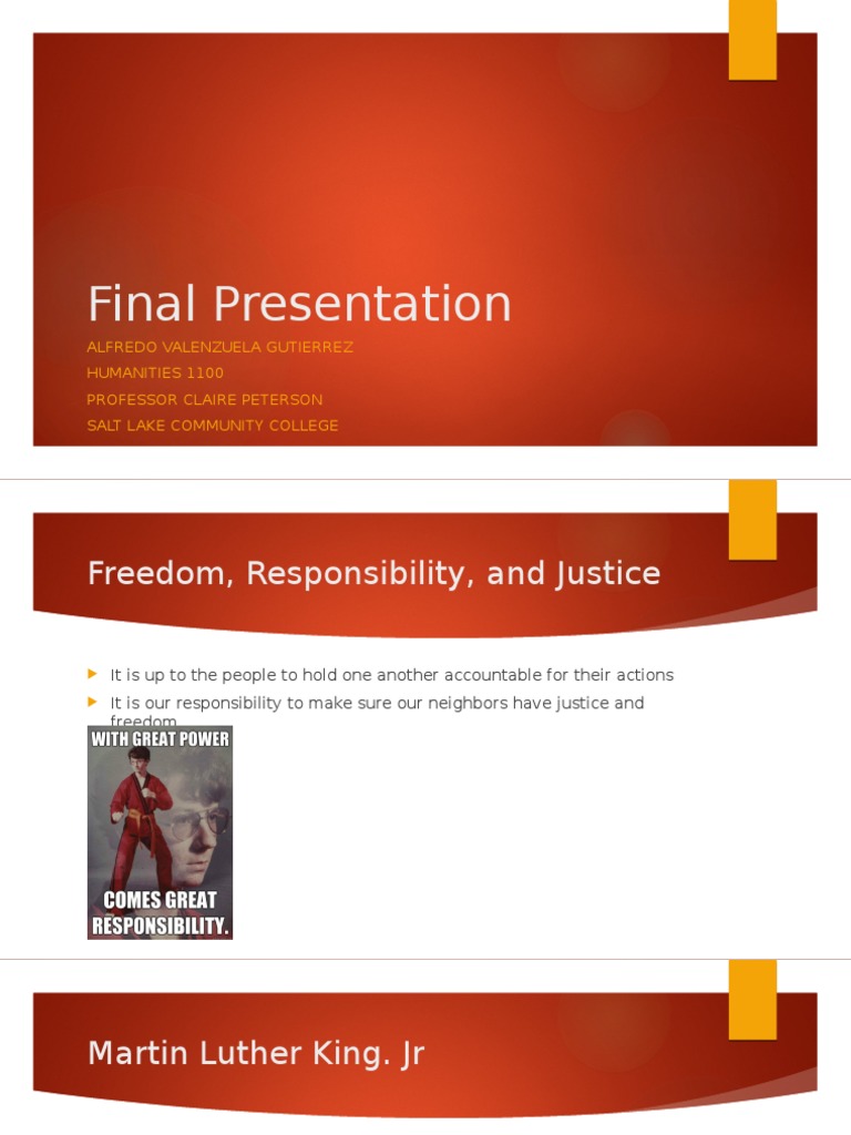 Final Presentation | PDF | Social Science