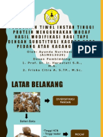 Seminar Tiwul Instan Tinggi Protein