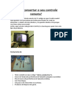 Aprenda consertar  Controle Remoto de tv..pdf