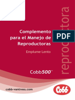 Cobb500SF Breeder MNGMT Supp Spanish 2008 PDF