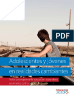 Adolescentes y Jóvenes en Realidades Cambiantes