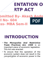 MRTP Act