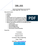 Download TRB Polytechnic - TRB Material for Preparation in Lecturers recruitment in Government Polytechnic Colleges by Arivumani Velmurugan SN346270399 doc pdf