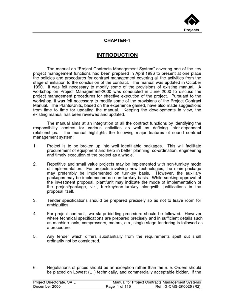 Contract Management PDF | PDF | Specification (Technical Standard ...
