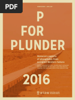 P for Plunder - 2016