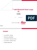 Leica DISTO Bluetooth and Apps - Getting Started On IOS - en