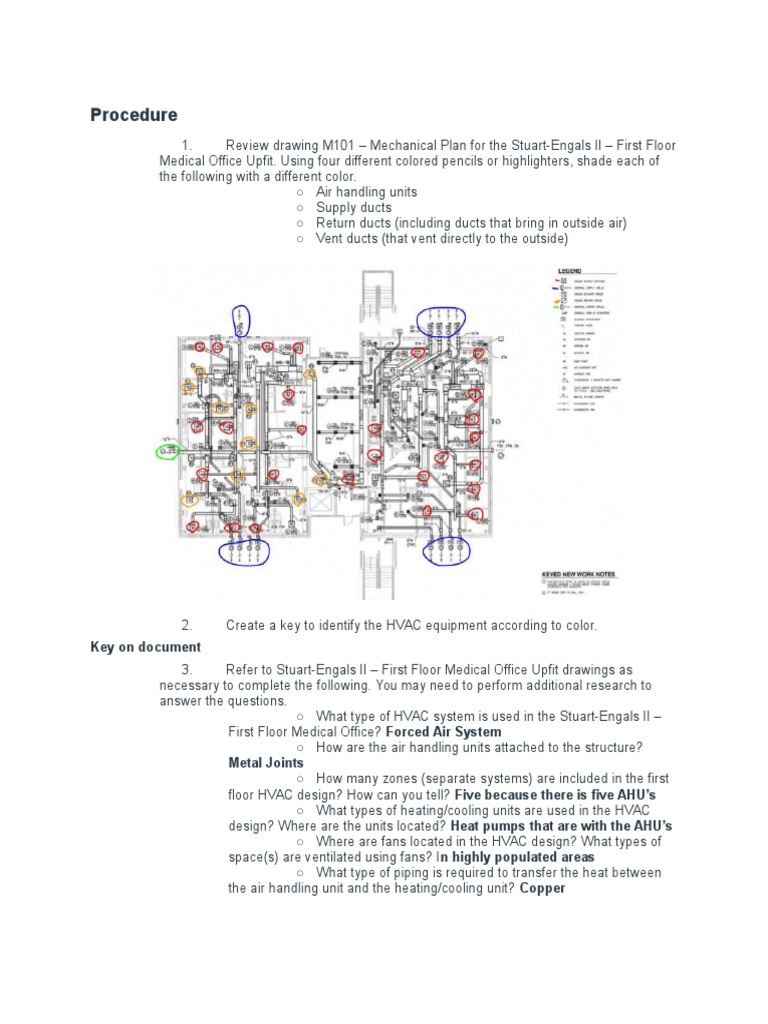 HVAC Design for Stuart-Engals II Office | PDF | Duct (Flow ...