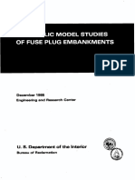 Hydraulic Model Studies of Fuse Plug Embankments