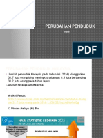 Perubahan Penduduk