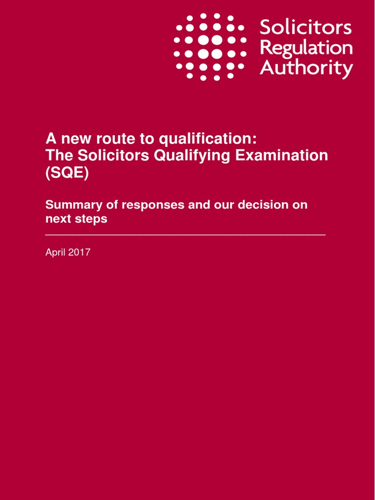 SQE PDF Legal Education Solicitor