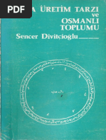 5 - Sencer Divitçioğlu Asya Tipi Üretim Tarzı Ve Osmanlı Toplumu PDF