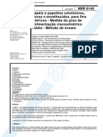 Abnt Nbr 8148 - Papeis E Papeloes Celulosicos Novos E Envelhecidos Para Fins Eletricos - Medida D.pdf