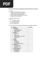 Skala HARS untuk Pengukuran Kecemasan | PDF