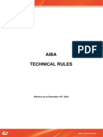 Aiba Technical Rules December 28, 2016