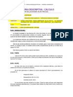 Instalaciones eléctricas vivienda unifamiliar