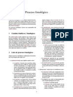 Proceso Fonológico