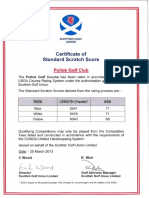SSS Certificate 2013