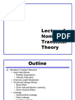 4.nonideal Transistor Theory