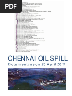 25 April Chennai Oil Spill Document Leak