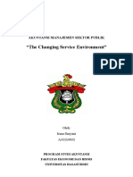 AkMenSeP 3 the Changing Service Environment Docx