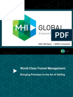 MHI Global Funnel Management Workshop - Mile Whittaker