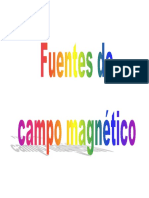 Fuentes de Campo Magnético