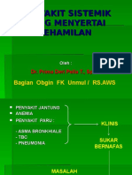 Peny. Sistemik Pd Kehamilan