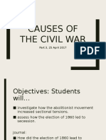 Causes of the Civil War 3