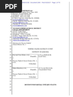 MOTION FOR PARTIAL UNITARY STATUS 