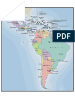 America Latina Paises y Capitales