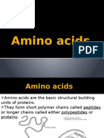 Amino Acids and Proteins