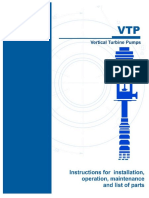 Instruction For Installation Guidelines Vertical Turbine Pump PDF