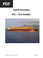 Hazop Procedure