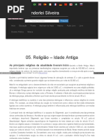 Sanderlei Com Br PT Historia BR 05 Religiao Idade Antiga