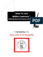 How To Live Within Contracts - Pub PDF