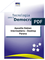 Apostila Debian Intermediario - Desktop Parana PDF