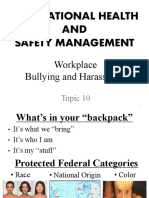 Lecture 10-Workplace Bullying