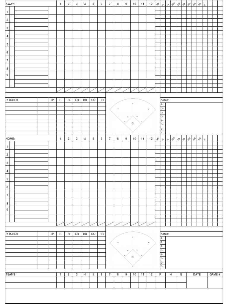 oneforfive-baseball-scorecard-v15-8-major-league-baseball-seasons