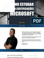 eBook - Como Estudar Para Certificações Microsoft