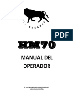 Manual Del Operador Bullbreaker Hm70