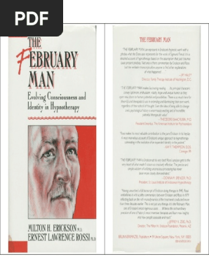 The February Man - Milton Erickson PDF | PDF | Mind Control
