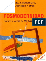 La Posmodernidad. 