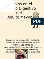 Sistema Dijestivo en El Adulto Mayor Doctor Gregorio Flores