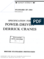 (BS) Bs 327-Power Driven Derrick Cranes