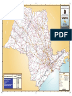 SP - DeR - 2014 - Mapa - Rodovias Federais