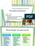 Toxicologia Laboral